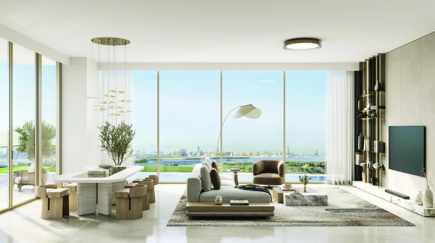 Interior render at Everly Place.