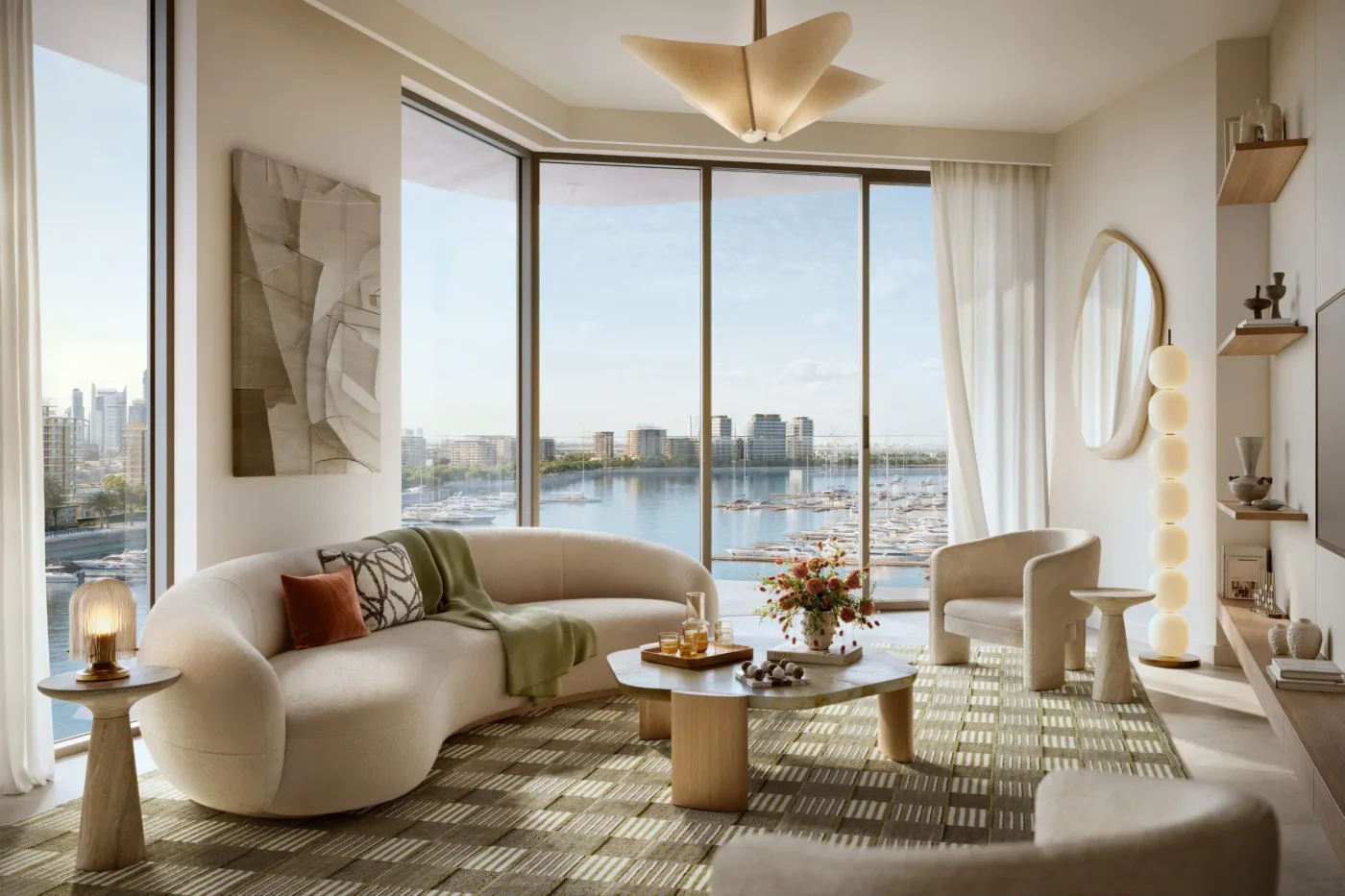 Interior render at Fior 1.