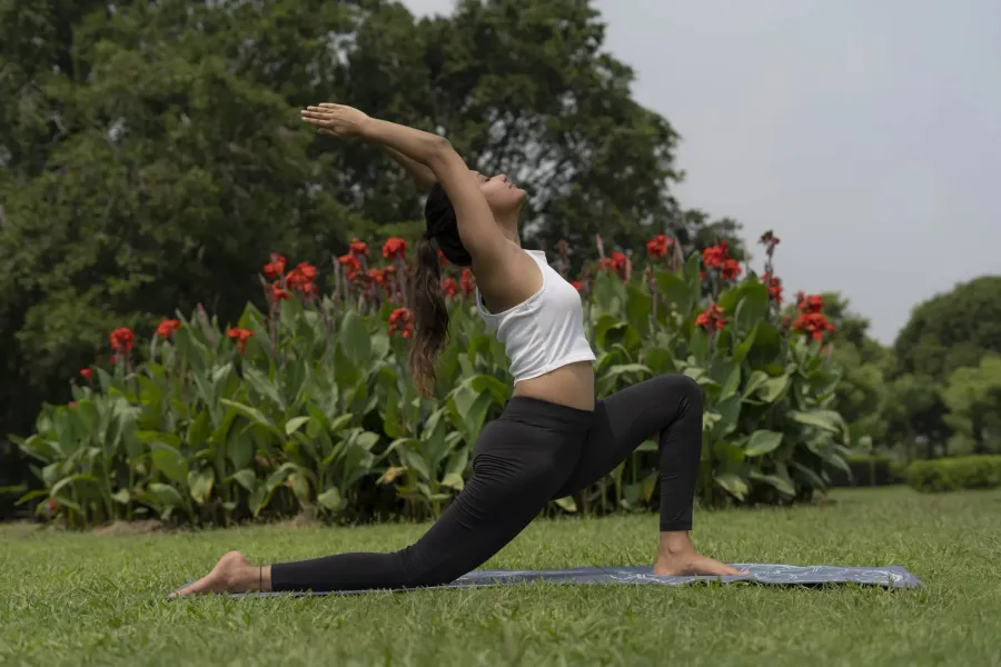 Yoga Area at Terra Woods.