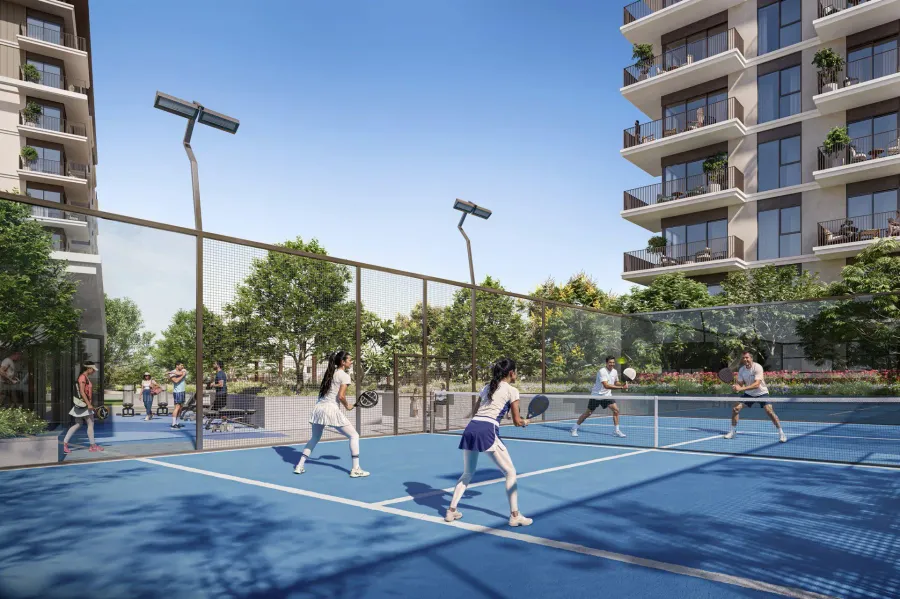 Padel Court at Grove Ridge.