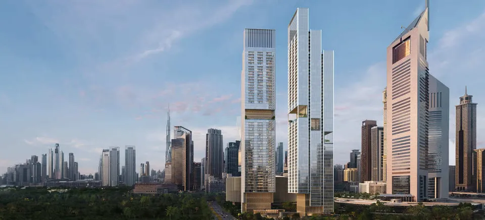 Jumeirah Residences Emirates Towers, Trade Centre 2 · render 1