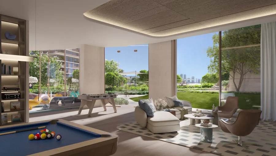 Games Room at Palm Central Private Residences Phase 2.