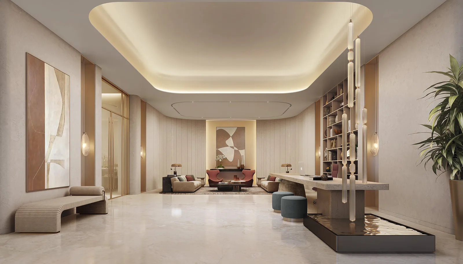 Palm Beach Tower 3, Al Sufouh 2 · render 4