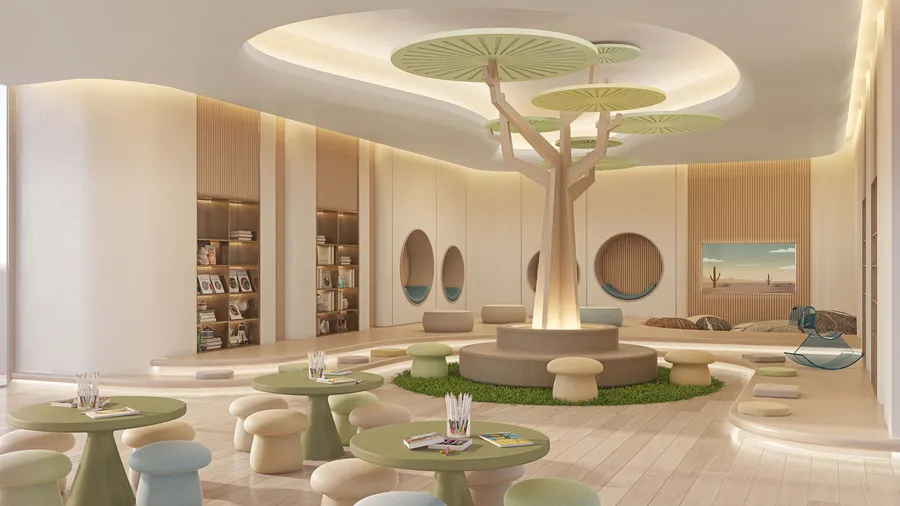 Kids Play Area at Palm Beach Tower 3.