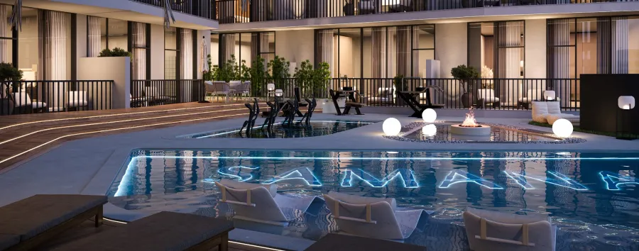 Swimming Pool at Green Field.