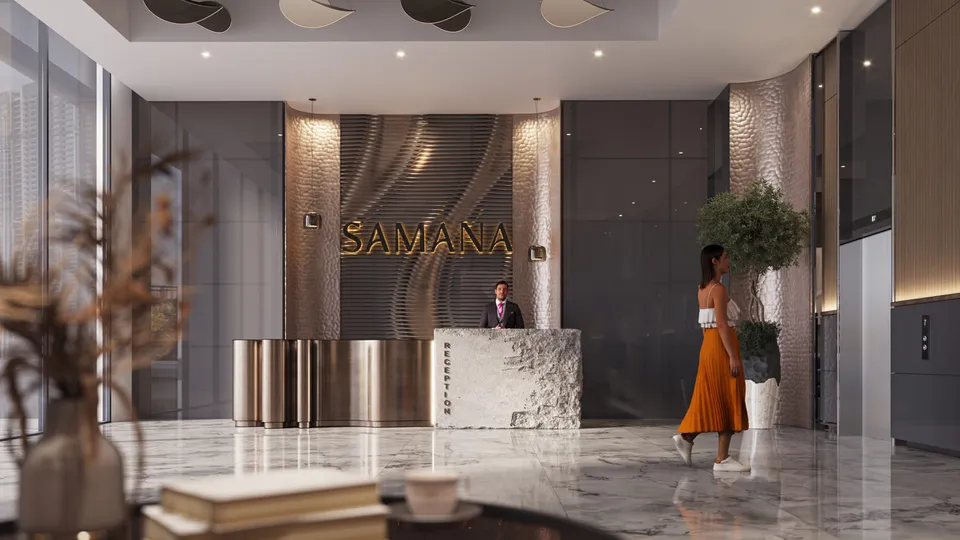 Samana Parkville, Dubai Land Residence Complex (DLRC) · render 4