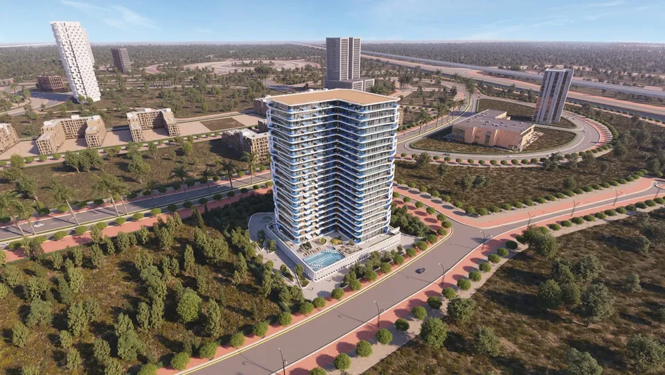 Samana Ibiza, Dubai Land Residence Complex (DLRC) · render 3