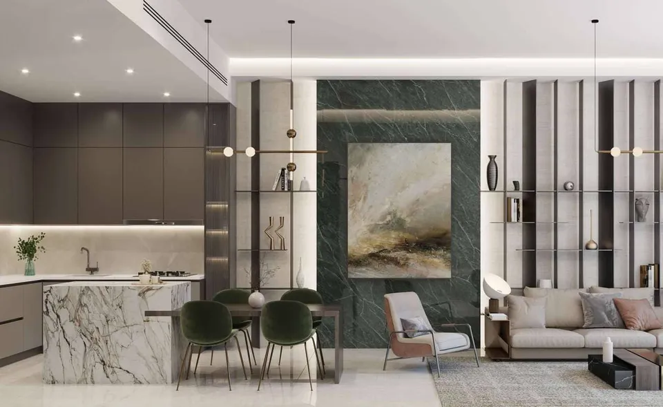 Samana Park Meadows, Dubai Land Residence Complex (DLRC) · render 5