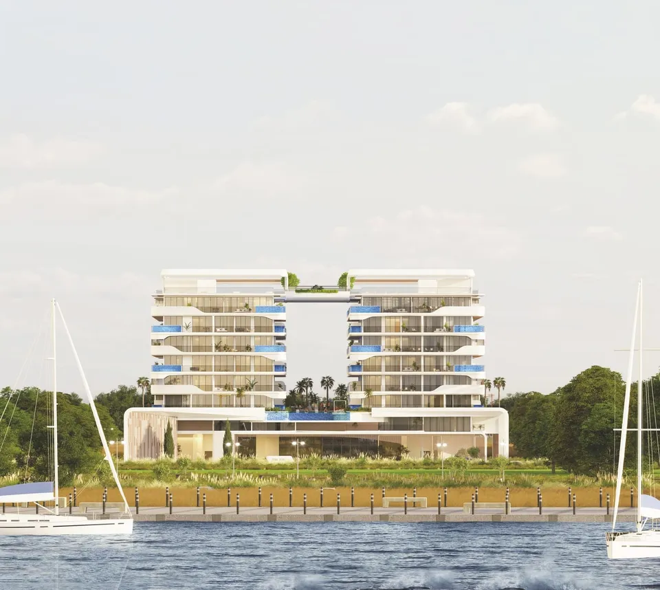 Ocean Pearl 1 and 2, Dubai Islands · render 3
