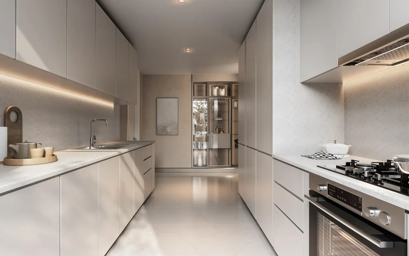 Interior render at The Grove at Sobha Sanctuary.