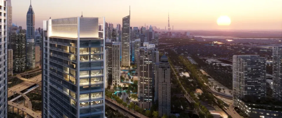 The Pinnacle at Sobha Central, Sobha Central · render 4