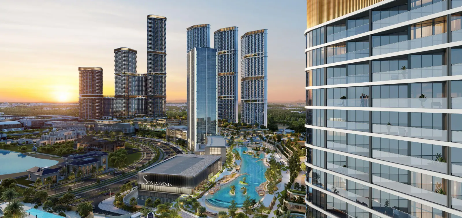 Skyvue Altier, Sobha Hartland 2 · render 5