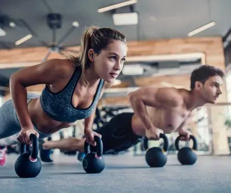Outdoor & Indoor Gym at Skyvue Altier.