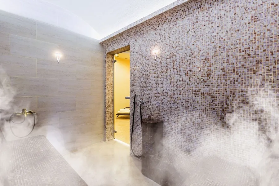 Steam & Sauna With Changing Rooms at The Tranquil at Sobha Central.