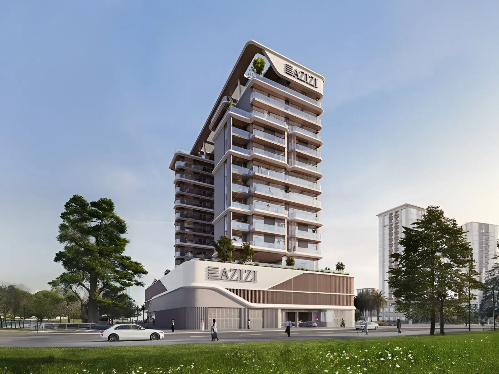 Azizi Sakandar, Al Furjan · render 1