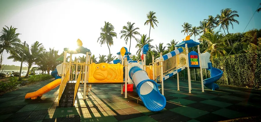 Outdoor Kids' Play Area at Azizi Sakandar.
