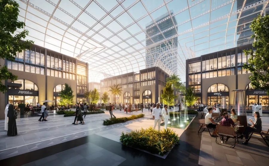 Multiple Retail Boulevards at Azizi Milan.