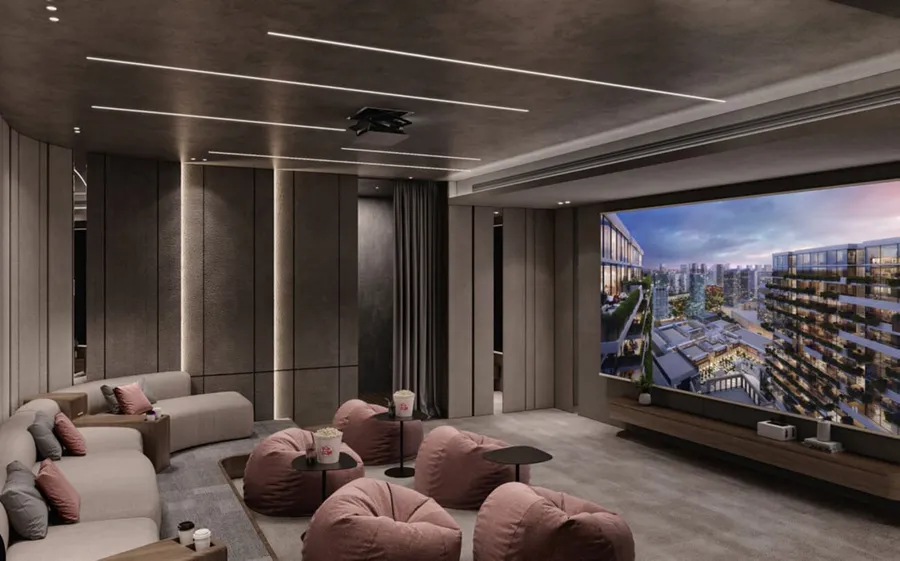 Cinemas & Lounges at Azizi Milan.