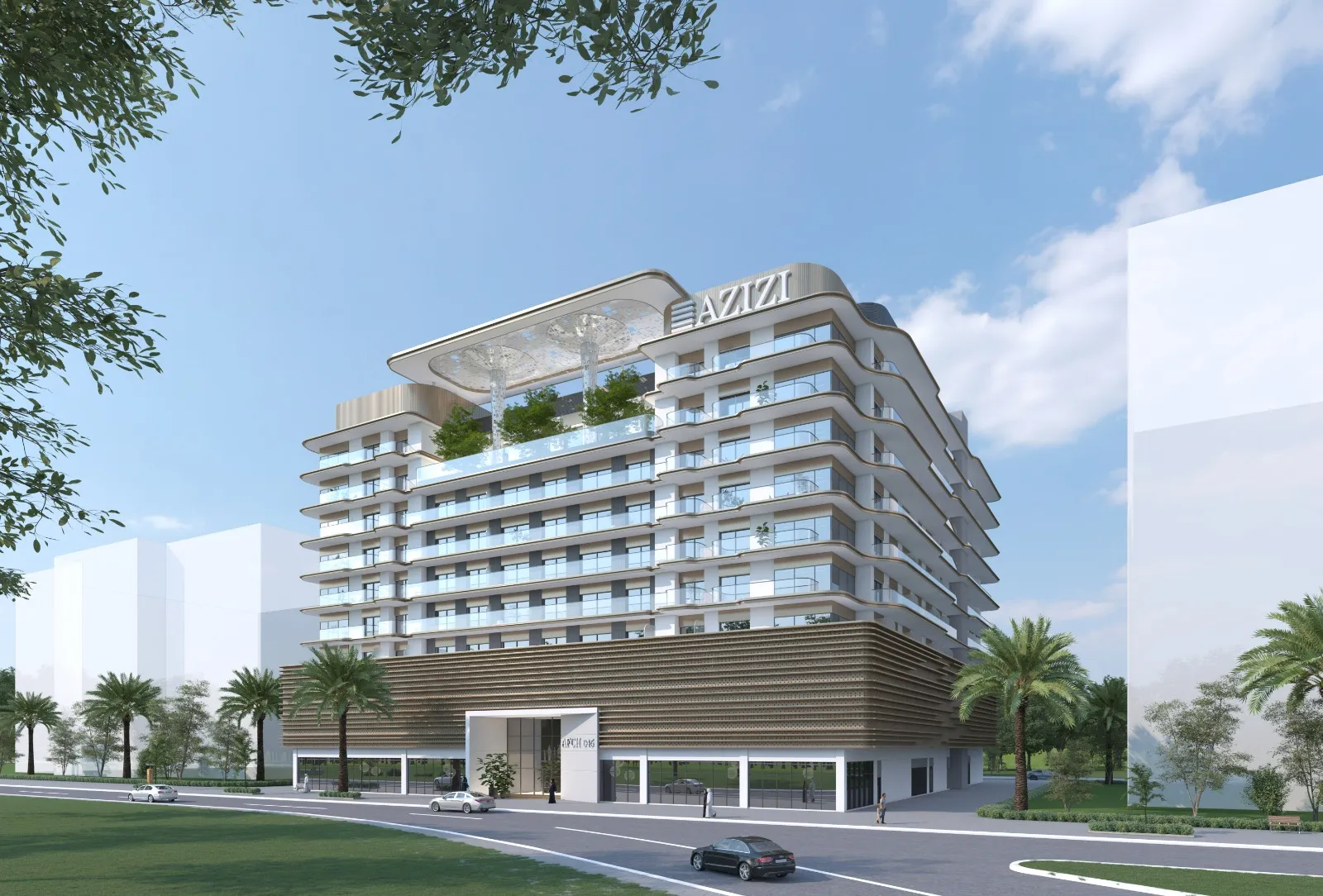 Azizi Jewel, Al Furjan · render 1