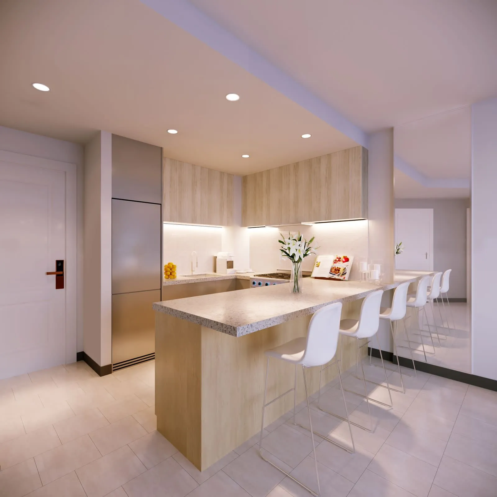 Beach Oasis 1 and 2, Dubai Studio City · render 2
