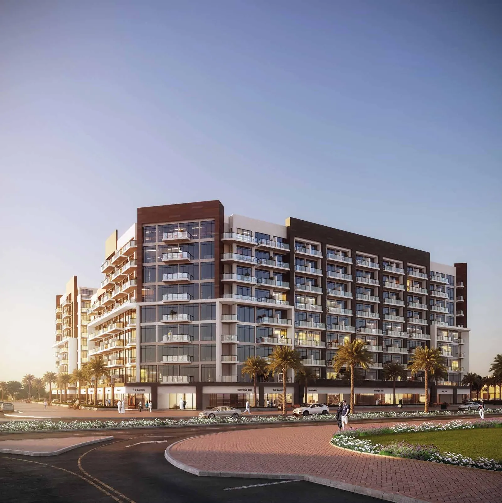 Beach Oasis 1 and 2, Dubai Studio City · render 5
