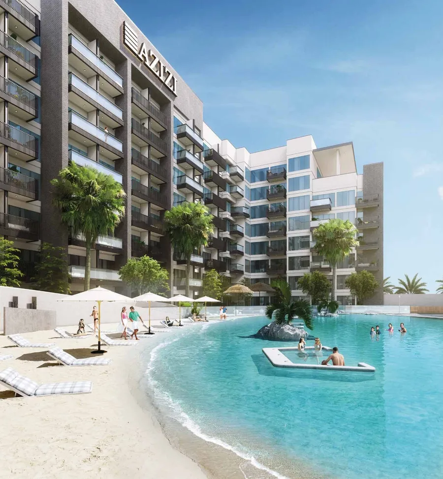 Beach Areas at Beach Oasis 1 and 2.