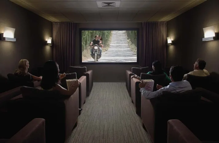 Cinema Room at Riviera Rêve.