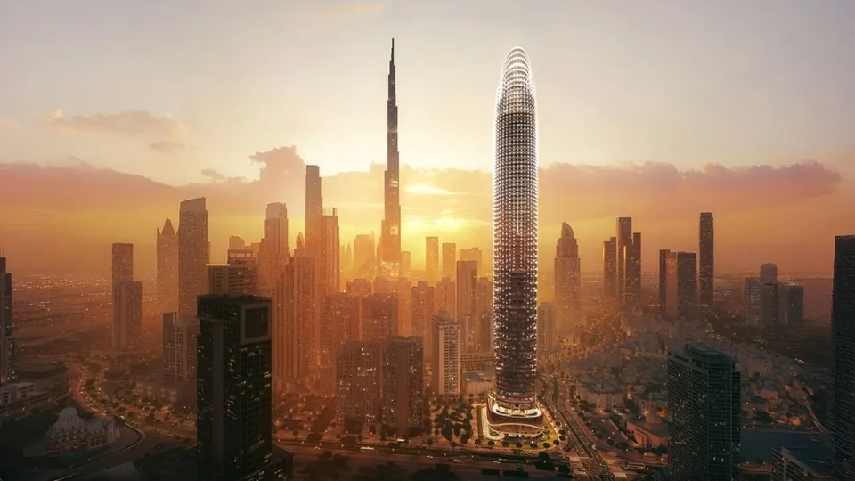 Binghatti Skyblade, Downtown Dubai · render 1