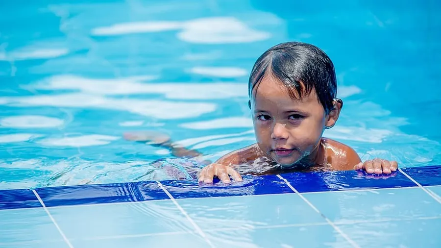 Kids Pool at Binghatti Skyblade.