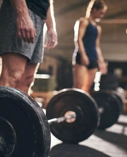 Indoor & Outdoor Gyms at Binghatti Skyrise.