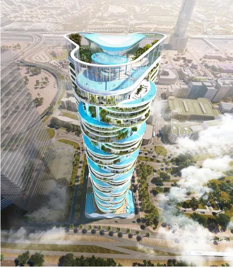 Damac Casa, Dubai Media City · render 3