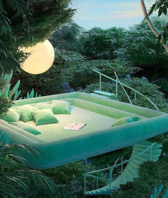 Sky/Floating Beds at Damac Casa.