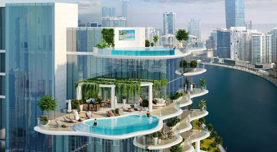 Chic Tower, Business Bay · render 1