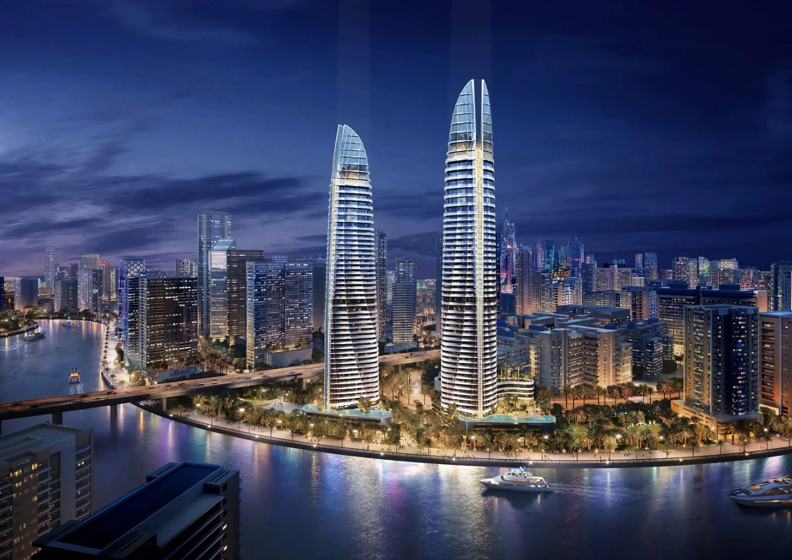 Canal Heights, Business Bay · render 1