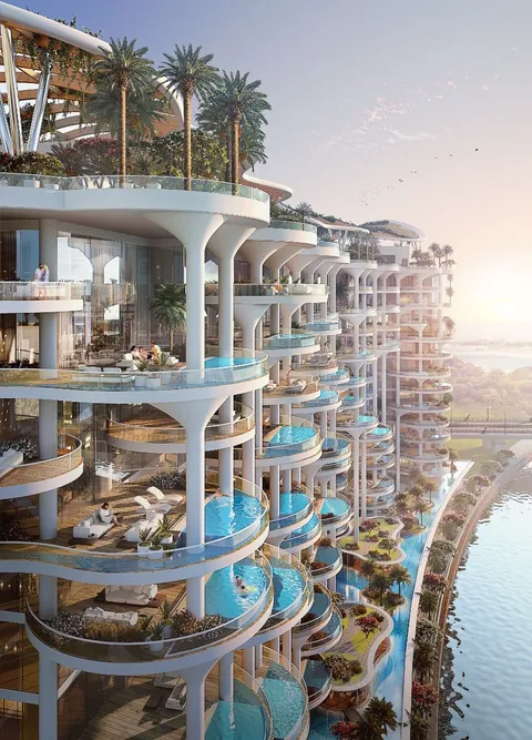 Cavalli Couture, Dubai Water Canal · render 3