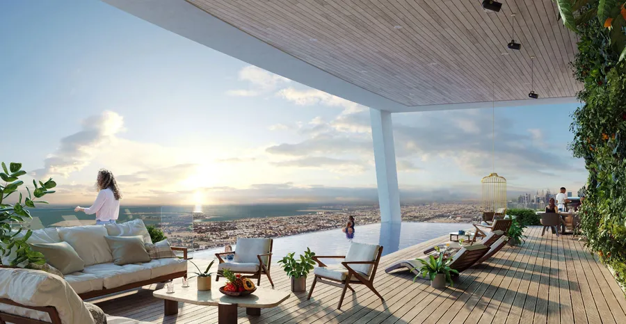 Tropical Island On The Roof at Safa One de Grisogono.