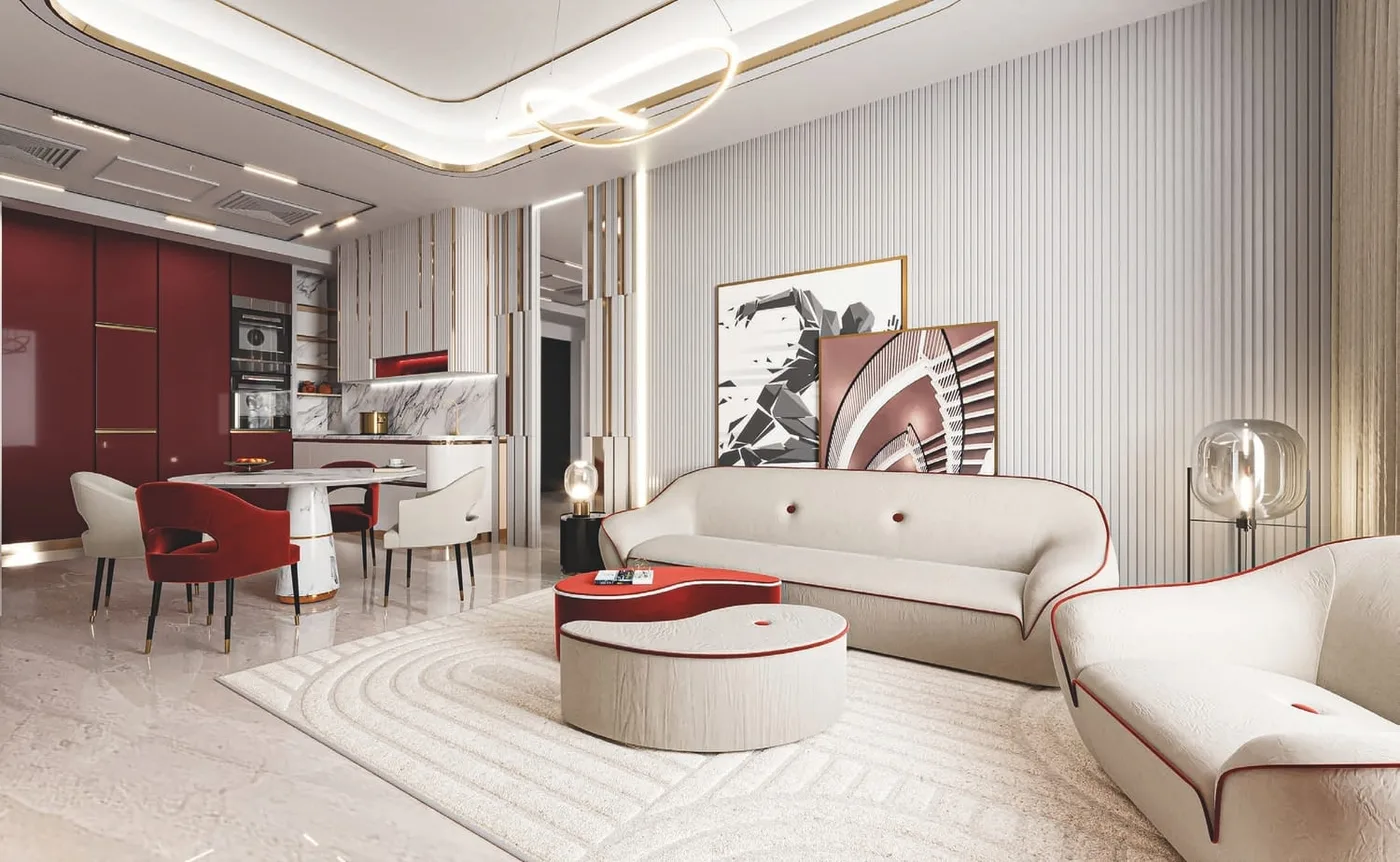Interior render at Sportz.