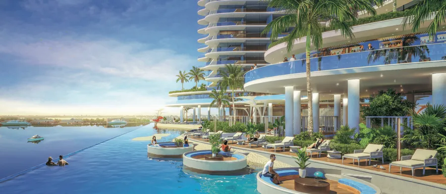 Swimming Pool at Oceanz.