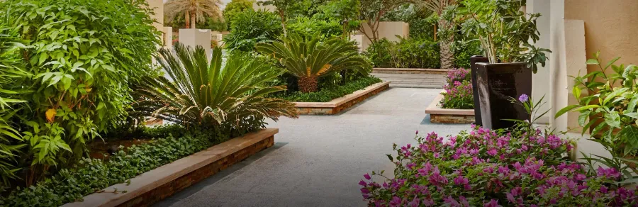 Garden Area at Creek Bay.