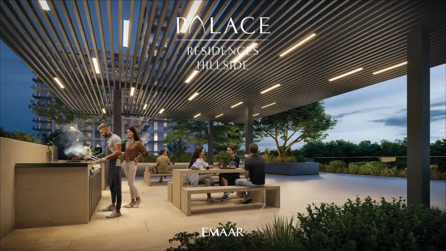 BBQ Area at Palace Residences Hillside.