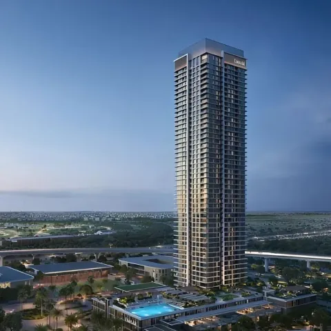 Lyvia By Palace, Green Gate at Dubai Creek Harbour · render 3