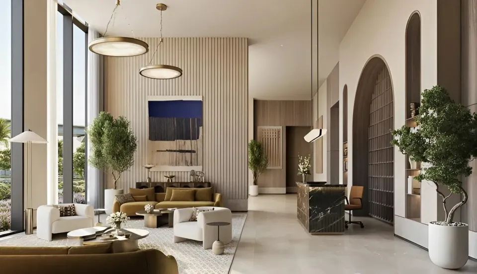 Lyvia By Palace, Green Gate at Dubai Creek Harbour · render 4
