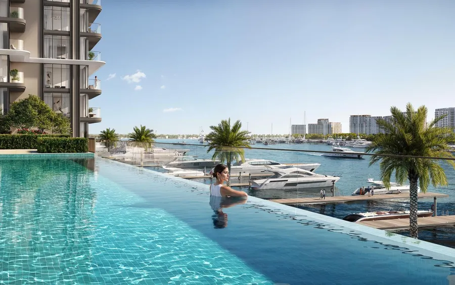 Swimming Pool & Yoga Access at Baystar by Vida.