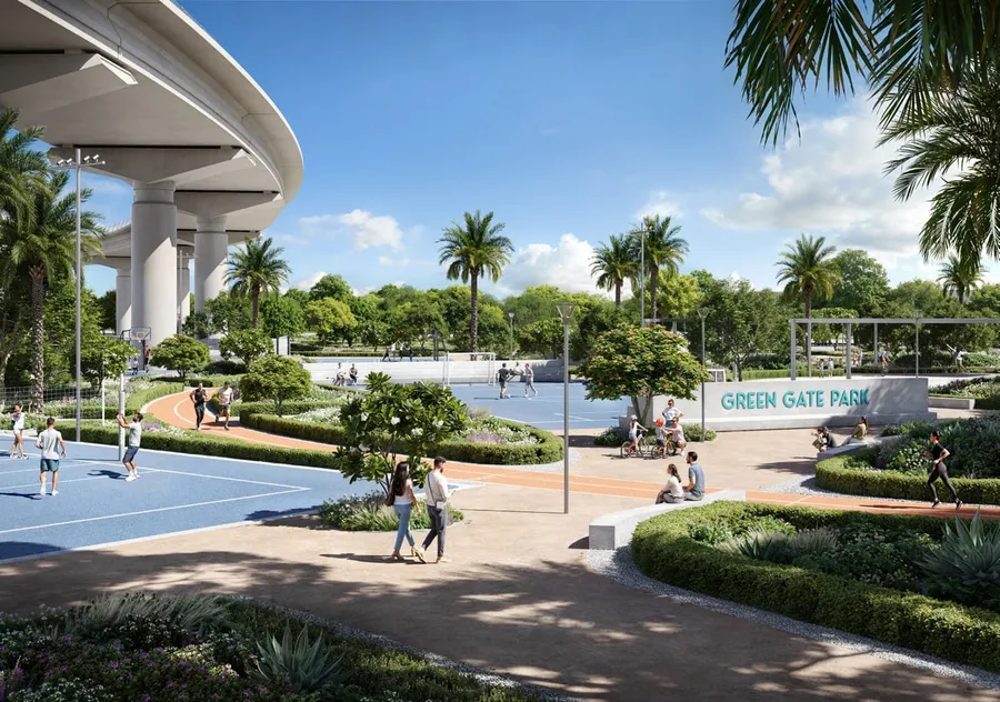 Multi-Sport Court at Silva Dubai Creek Harbour.
