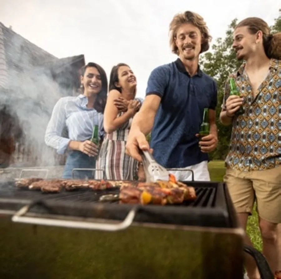 Bbq Area at Golf Meadow.