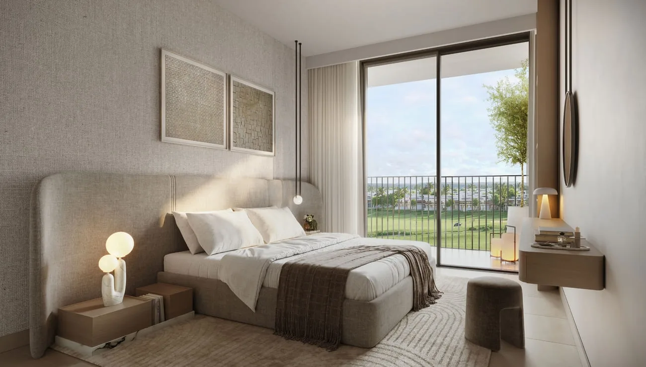 Interior render at Golf Meadow.