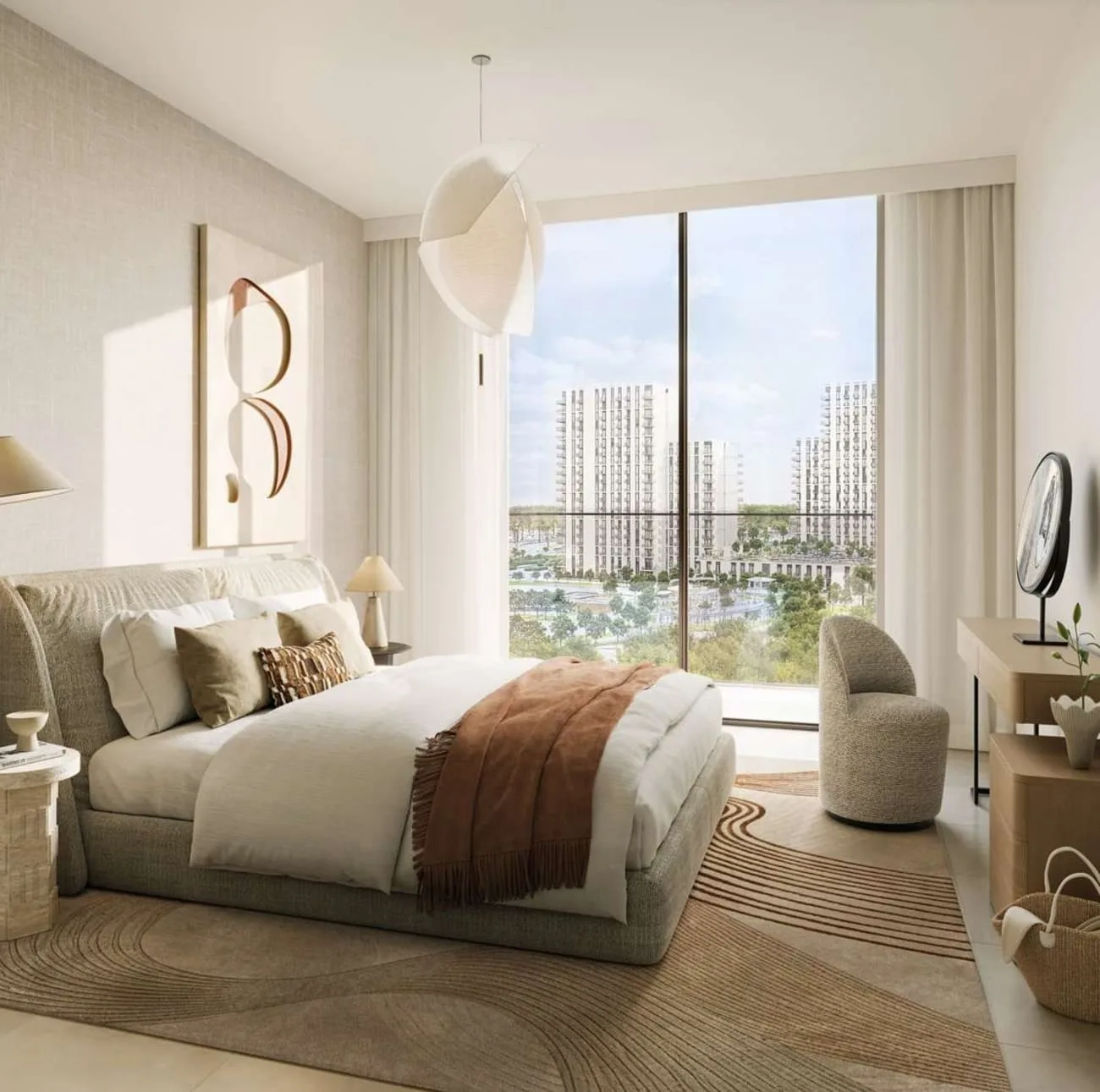 Interior render at Parkwood Emaar.