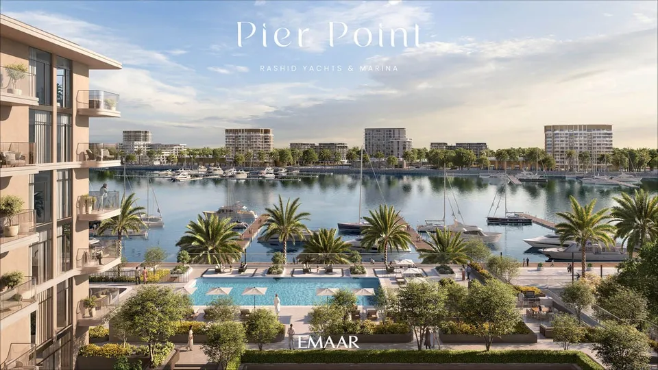 Pier Point, Rashid Yachts and Marina · render 3