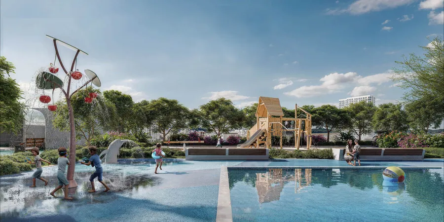 Kids Play Area at Golf Hillside.