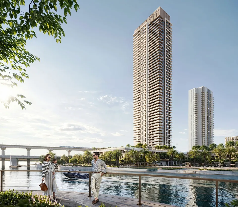Palace Residences Creek Blue, Dubai Creek Harbour · render 3